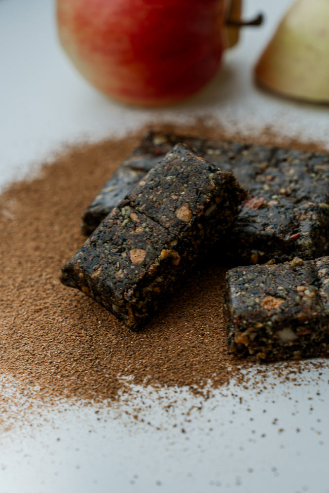 SPI-QUICK · Barre énergétique · Pommes, Épices Chaï & Spiruline
