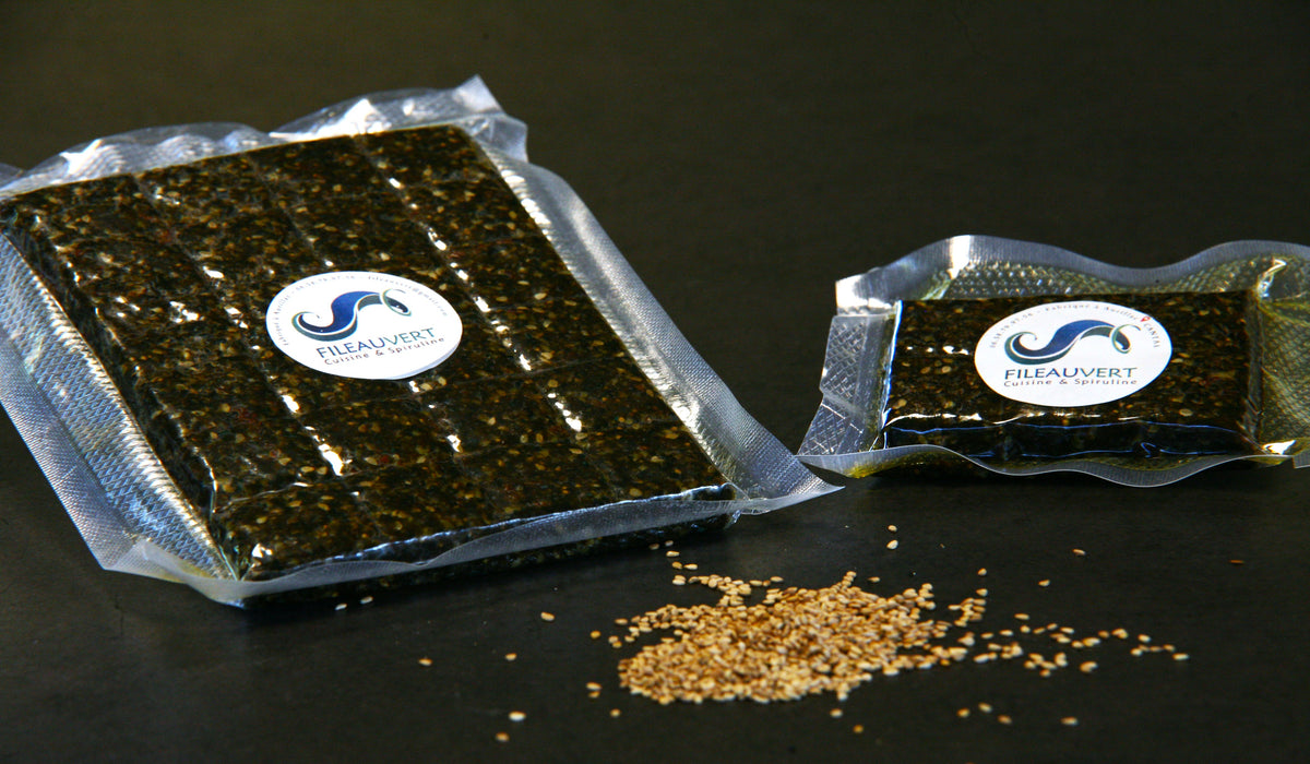 SPI-QUICK · Barre énergétique · Figues, Sésame & Spiruline