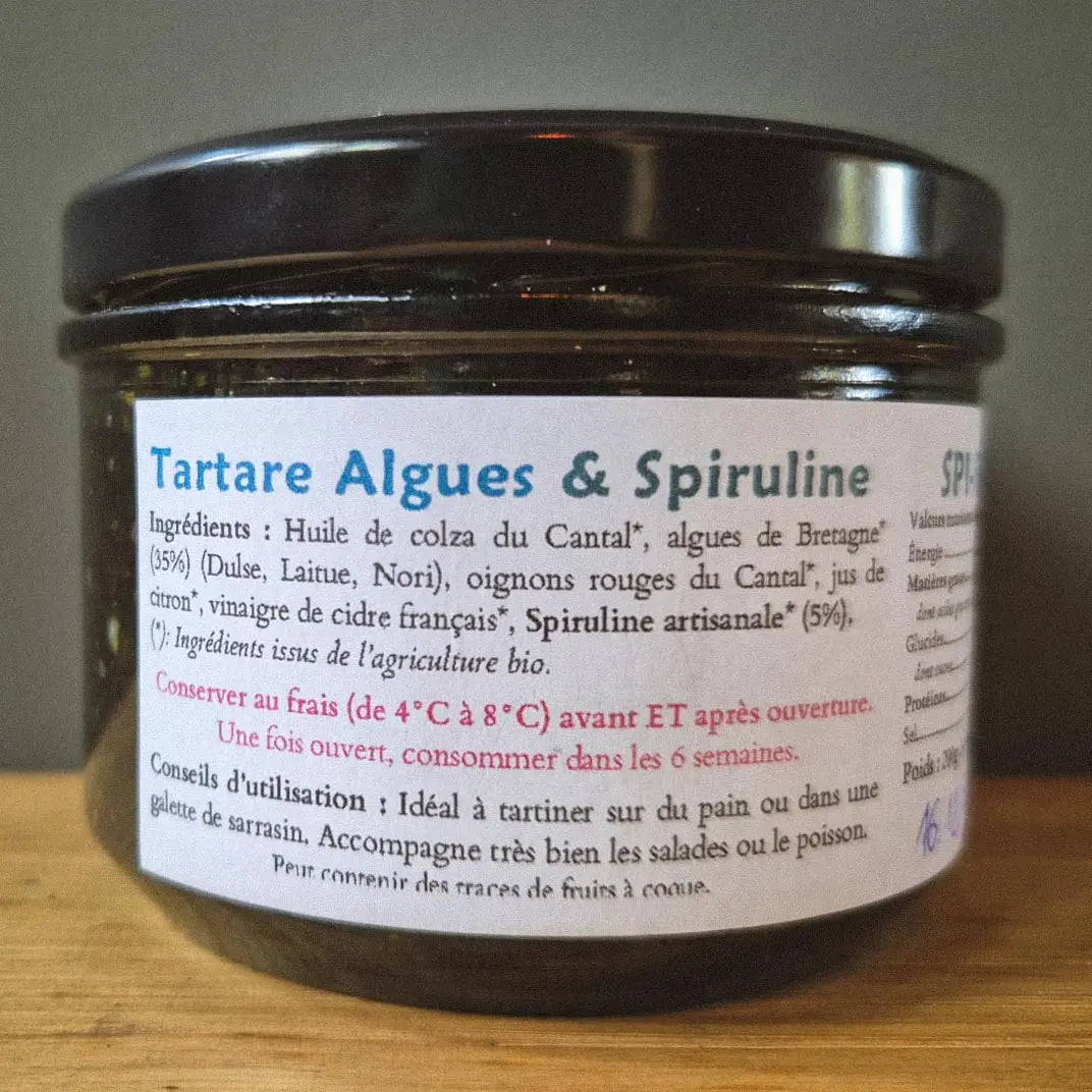 SPI-FRESH · Tartare Algues & Spiruline