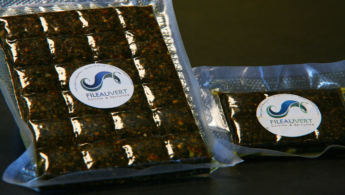 SPI-QUICK · Barre énergétique · Pommes, Épices Chaï & Spiruline