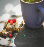 Barres SPI-QUICK aux groseilles et the a la menthe.