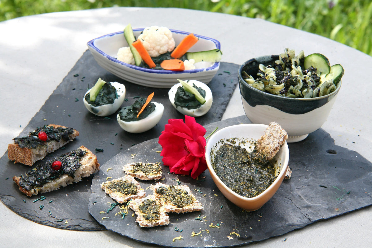 Recette et atelier Les Filigrines à la spiruline
